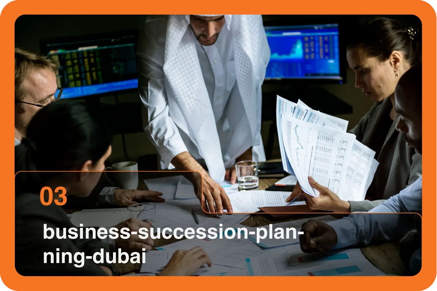 business succession financial planning Dubai