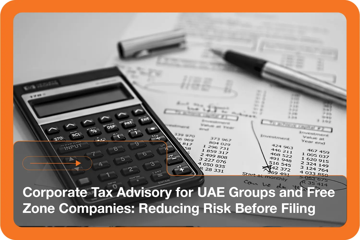 corporate tax advisory