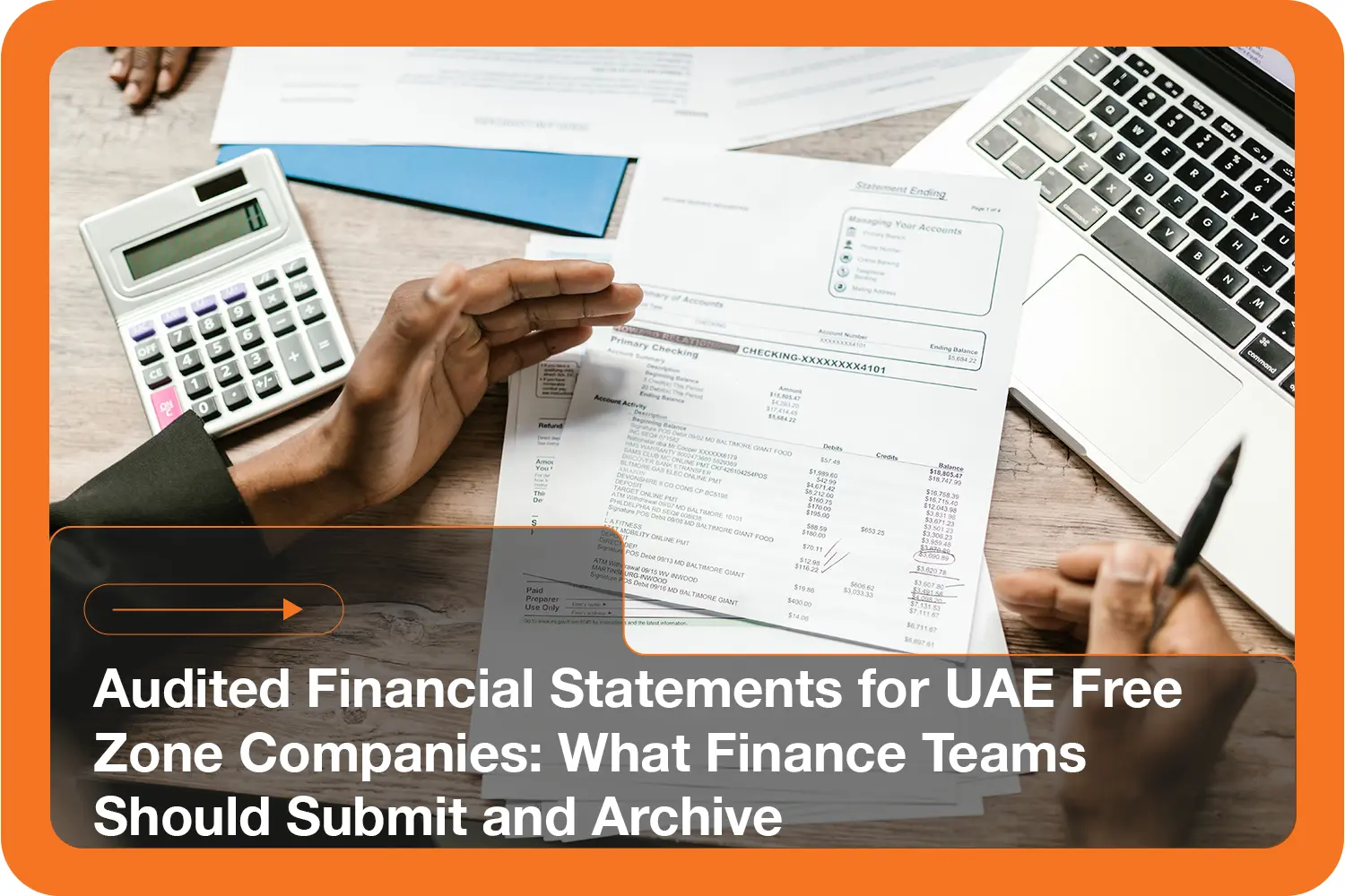 audited financial statements submission UAE free zones